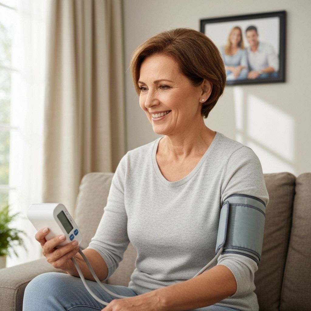 Prévenir l'hypertension à la maison